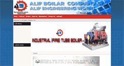 Desktop Screenshot of alifboiler.com